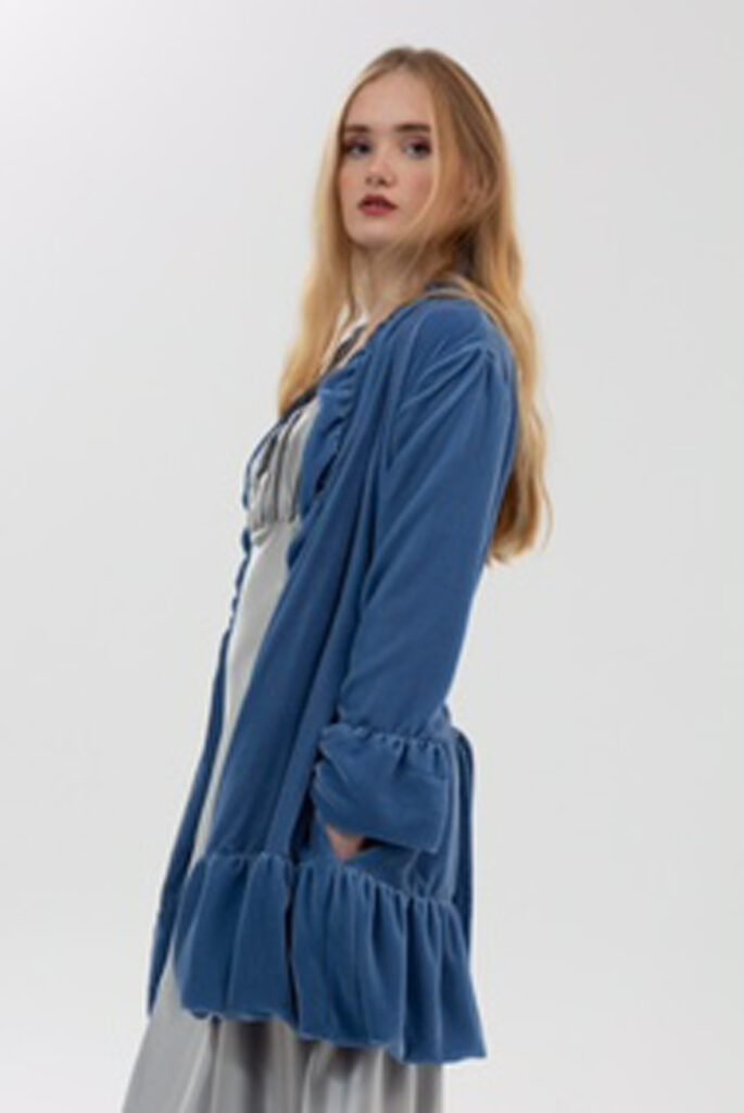 Silk Velvet Coat